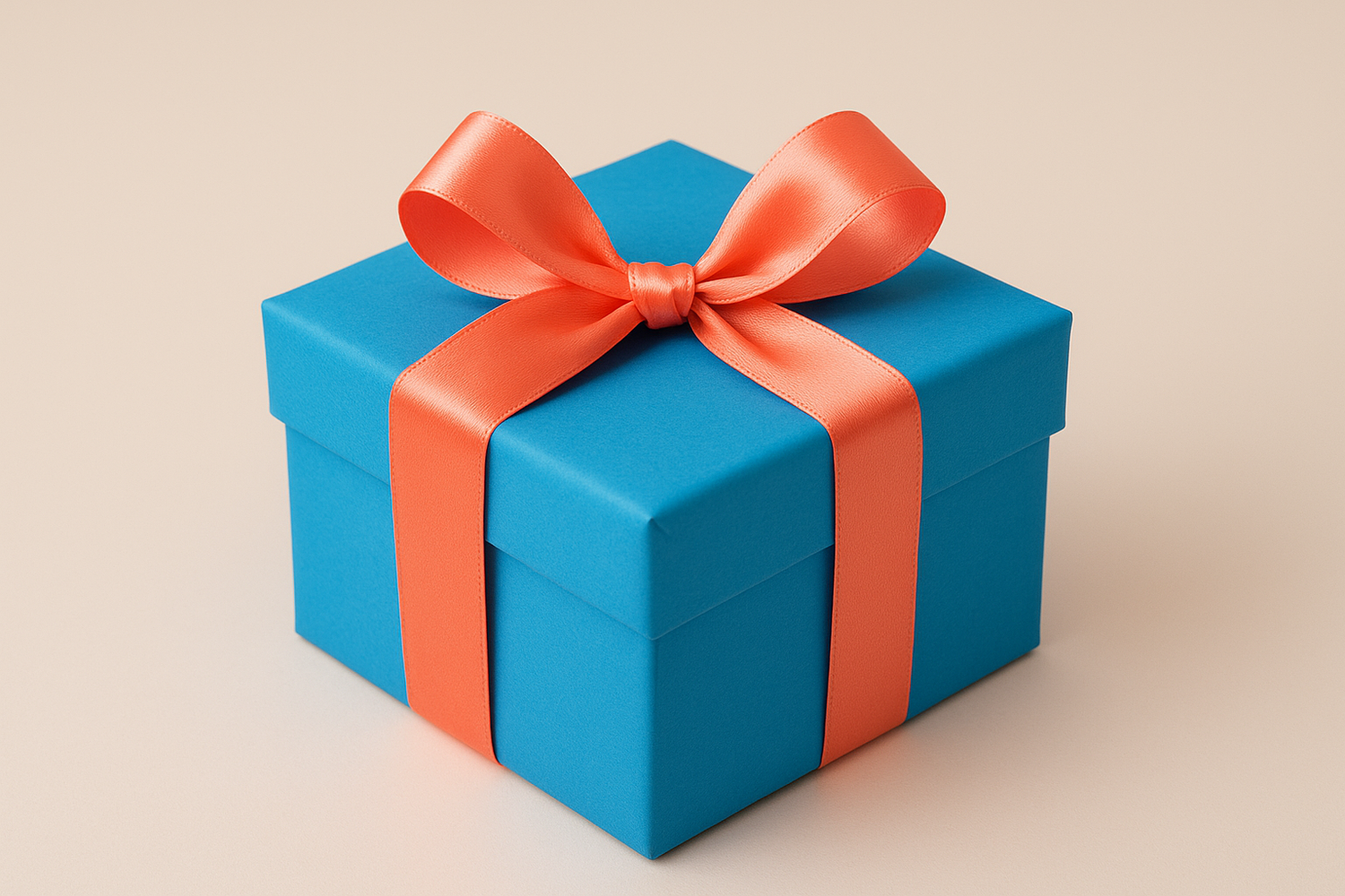 gift box with ribbon USING THESE COLORS 4A90E2 F4976C